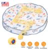 Cat Toys Ball Fast Rolling in Pouch Rechargeable Motion Activated Interactive Cat Toys for Indoor Cats Hide And Seek Mouse Catching Game
