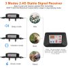 Dog Training Collar Receiver IPX6 Waterproof Dog Bark Shock Vibration Beep Receiver