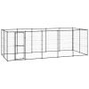 Outdoor Dog Kennel Steel 130.2 ftÂ²