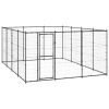 Outdoor Dog Kennel Steel 156.3 ftÂ²