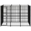 Outdoor Dog Kennel Steel 89.2 ftÂ²