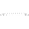 Dog Kennel Silver 871.9 ftÂ² Steel