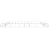 Dog Kennel Silver 1076.4 ftÂ² Steel