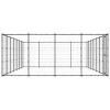 Outdoor Dog Kennel Steel 364.7 ftÂ²