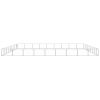 Dog Kennel Silver 871.9 ftÂ² Steel