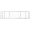 Outdoor Dog Kennel Galvanized Steel 182.3 ftÂ²