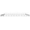 44-Panel Dog Playpen Black 39.4"x19.7" Powder-coated Steel