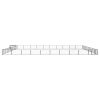 44-Panel Dog Playpen Black 39.4"x19.7" Powder-coated Steel