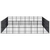 Outdoor Dog Kennel Steel 793.6 ftÂ²