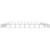 Dog Kennel Black 1076.4 ftÂ² Steel