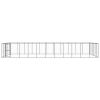 Outdoor Dog Kennel Steel 859.6 ftÂ²