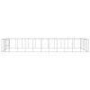Outdoor Dog Kennel Galvanized Steel 859.6 ftÂ²