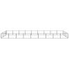 Dog Kennel Black 290.6 ftÂ² Steel
