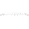 Dog Kennel Silver 968.8 ftÂ² Steel