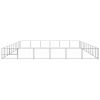 Dog Kennel Silver 645.8 ftÂ² Steel