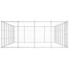 Outdoor Dog Kennel Galvanized Steel 364.7 ftÂ²