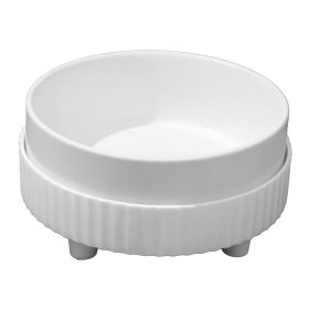 Heated Water Bowl For Dogs And Cats Ceramic Heated Pet Water Bowl Food Warmer USB Powered Thermal Pet Bowl Provide Fresh Non Freezing Drinkable Water (Option: HeatedWaterBowl1Bowl)