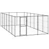 Outdoor Dog Kennel Steel 234.4 ftÂ²