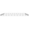 36-Panel Dog Playpen Black 39.4"x19.7" Powder-coated Steel