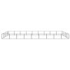 Dog Kennel Black 387.5 ftÂ² Steel