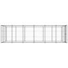 Outdoor Dog Kennel Steel 234.4 ftÂ²