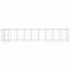 Outdoor Dog Kennel Galvanized Steel 234.4 ftÂ²