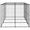 Outdoor Dog Kennel Steel 78.1 ftÂ²