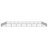 32-Panel Dog Playpen Black 39.4"x19.7" Powder-coated Steel