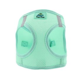 American River Solid Ultra Choke Free Dog Harness (Color: Teal, size: 2XL)